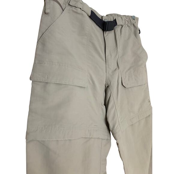 The North Face Outdoor Hiking Convertible Pants/Shorts, Khaki, Size Large, EUC - Picture 3 of 3